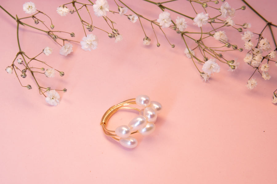 Anillo de perlas