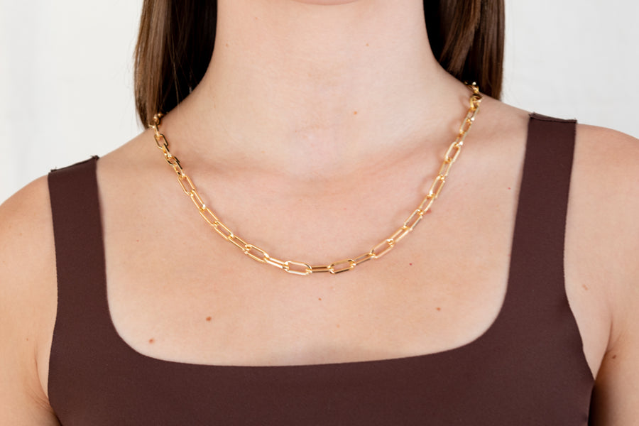 Collar de cadena jumbo