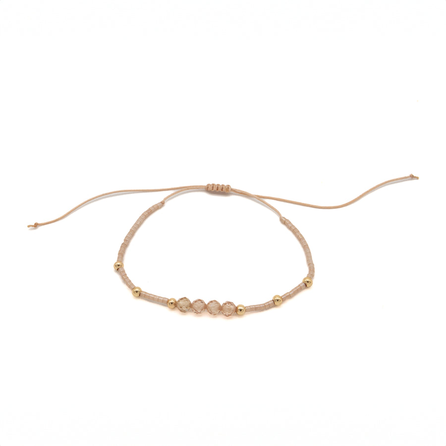 Pulsera de zirconias con bolitas