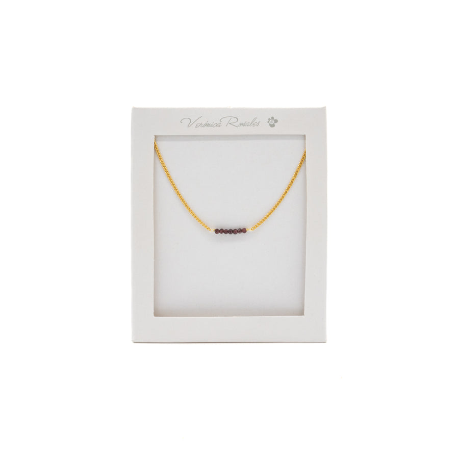 Collar con turmalinas