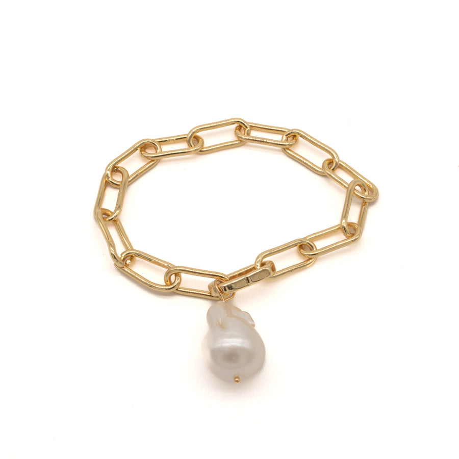 Pulsera con perla barroca