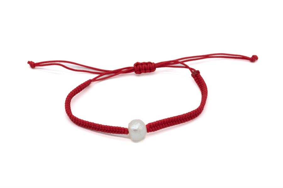 Pulsera con perla jumbo
