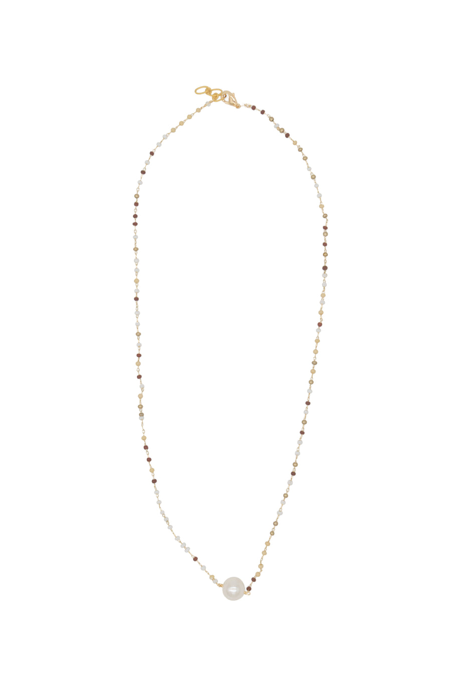 Collar colores engarzado mini chaquira