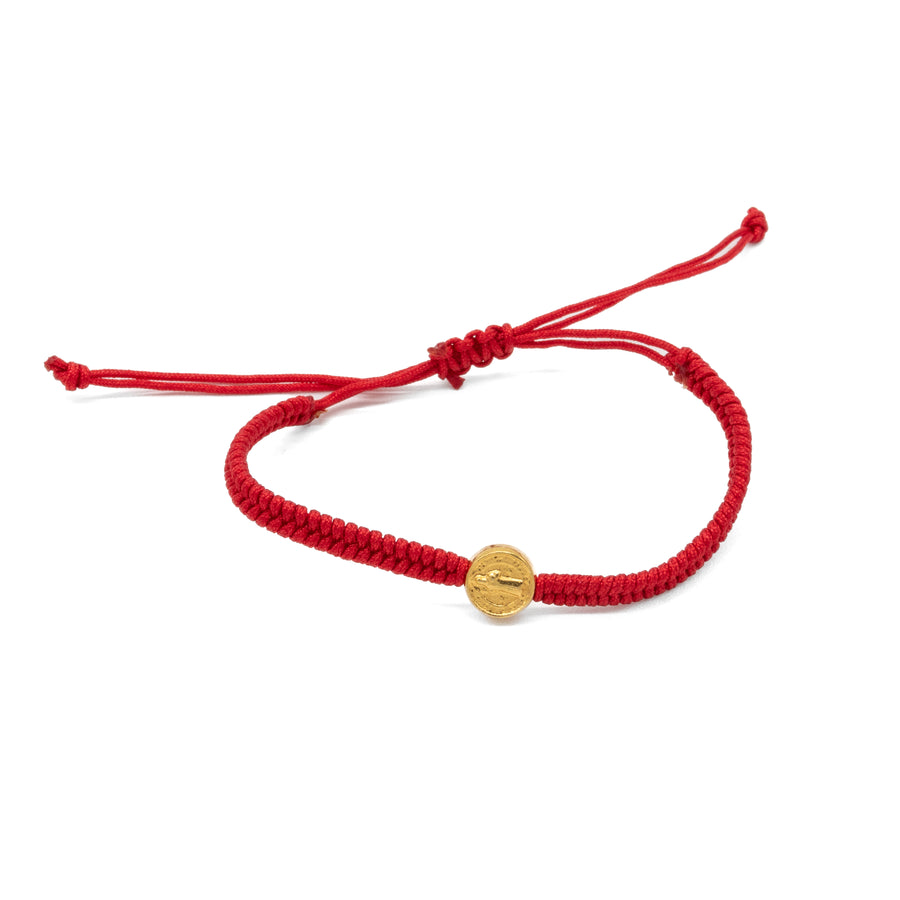 Pulsera tejida de San Benito