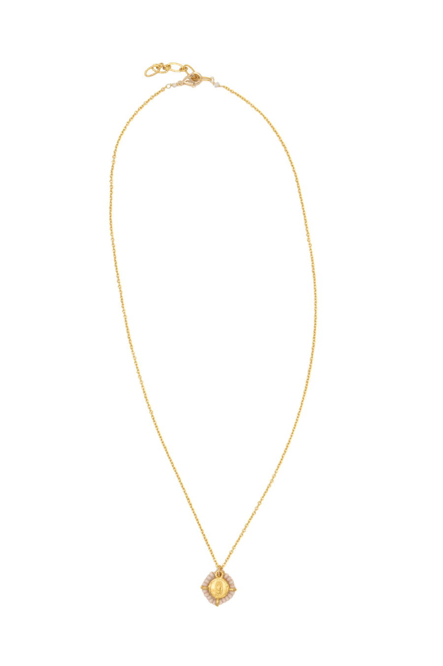 Collar de Virgen bordada