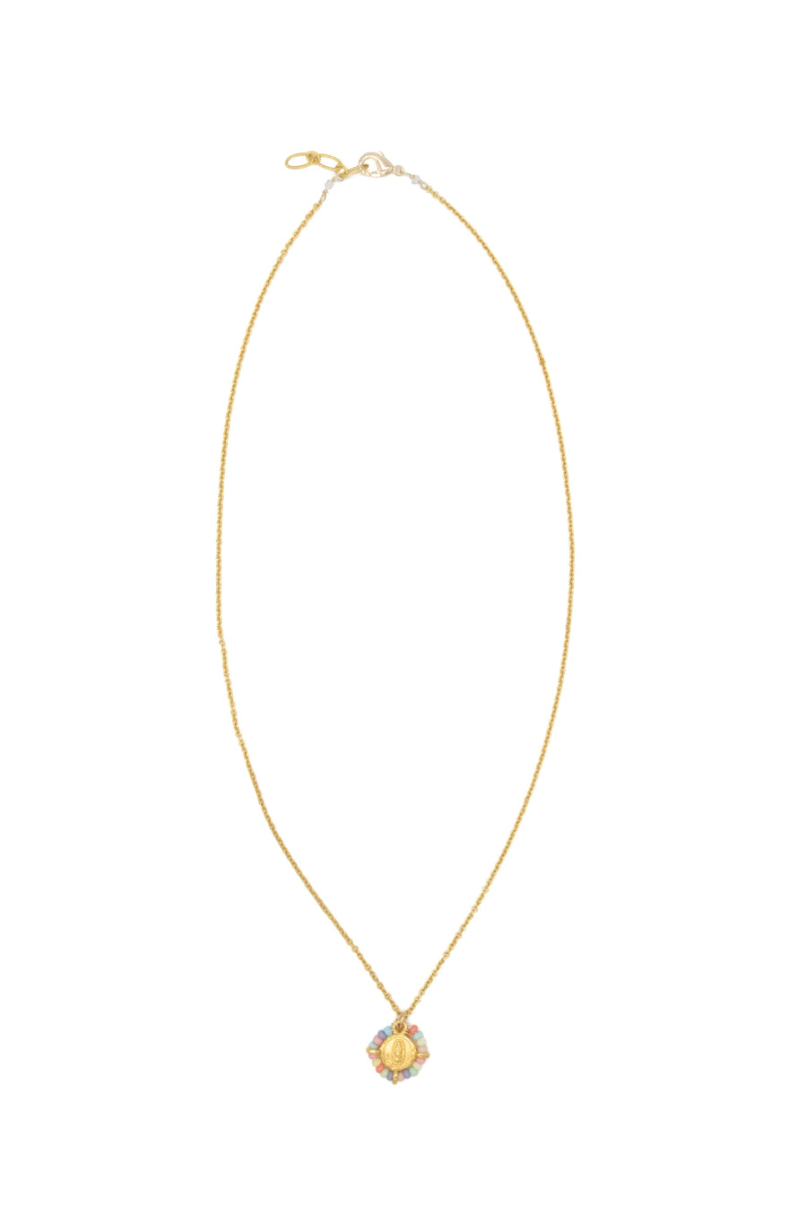 Collar de Virgen bordada