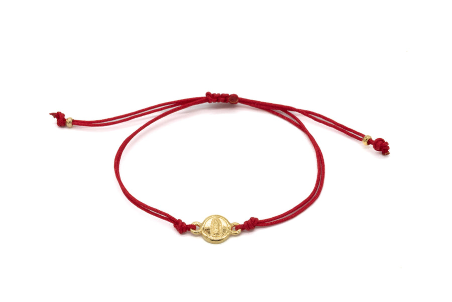 Pulsera de dos asas de Virgen de Guadalupe